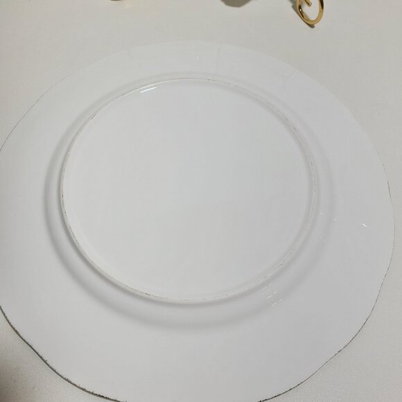 Blue & White Children Wall Plate Royal Doulton Style, England - Picture 7 of 7